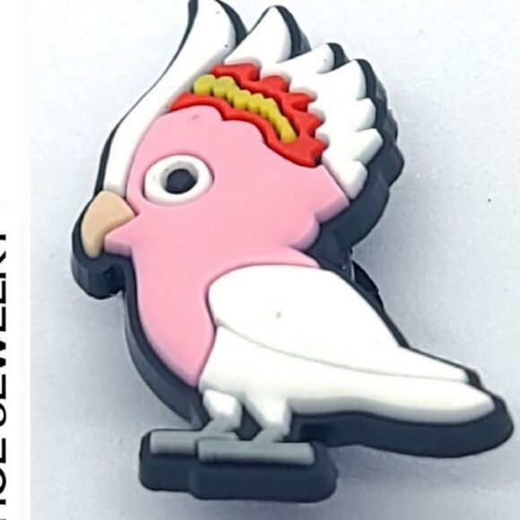 Parakeet 5-Pack Shoe Charms 🐊 Cockatiel Parrot Lovebird Cockatoo 🦜Birds Pets - Picture 6 of 8